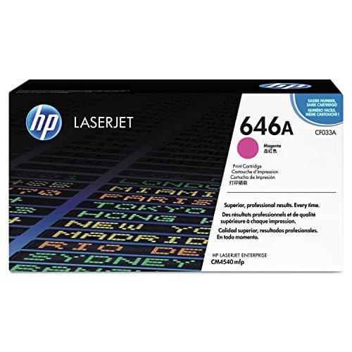 Image of HP CF033A 646A Original LaserJet Toner Cartridge, Magenta, Single Pack