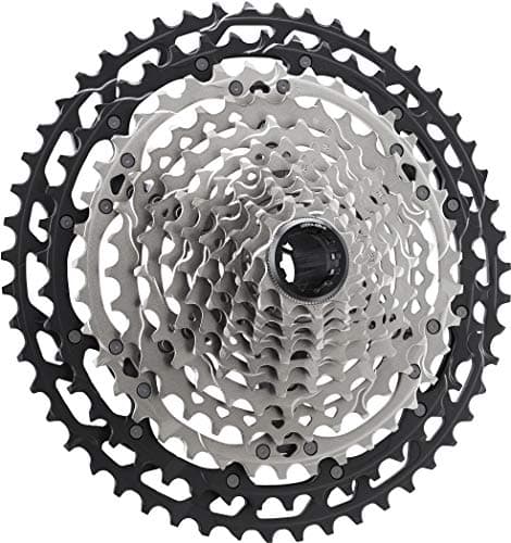 Image of SHIMANO MTB XT M8100 Cassette 12S x 10/45 Teeth Black/Silver