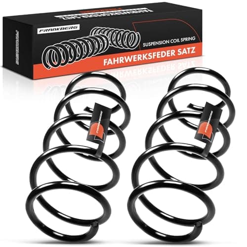 Image of Frankberg 2x Coil Spring Front Compatible with Corsa C 2000-2006 Corsa MK II (C) 2000-2006 Corsavan MK II (C) 2000-2006 Replace# 9195993