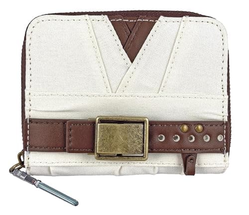 Image of Loungefly Star Wars Obi Wan Kenobi Cosplay Faux Leather Wallet, Multi, One Size, Wallet
