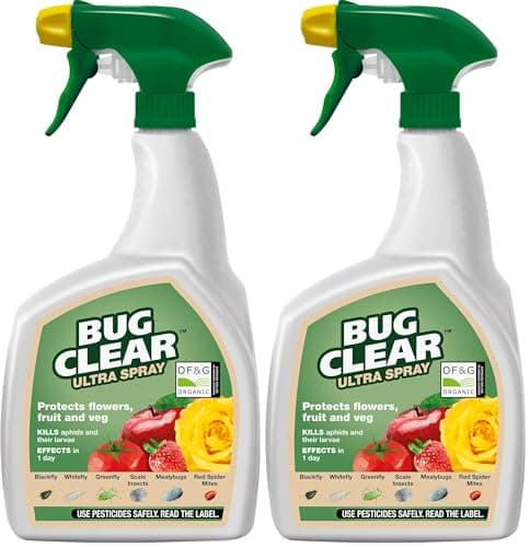 Image of Bug Clear Ultra Fruit and Veg Plant Protection, Ready To Use, 800 ml (Pack of 2)