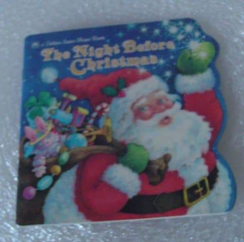 Image of The night before Christmas (A Golden super shape book)