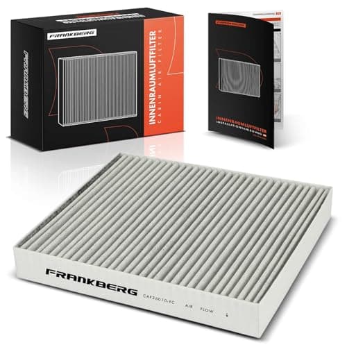 Image of Frankberg Cabin Air Filter Compatible with A1 8X1 8XK A2 8Z0 Lamborghin.i Aventador G-Class W461 Altea 5P1 Polo 6C1 6R1 Fabia I 6Y2 Polo AE1 AW1 BZ1 Replace# 4638300018