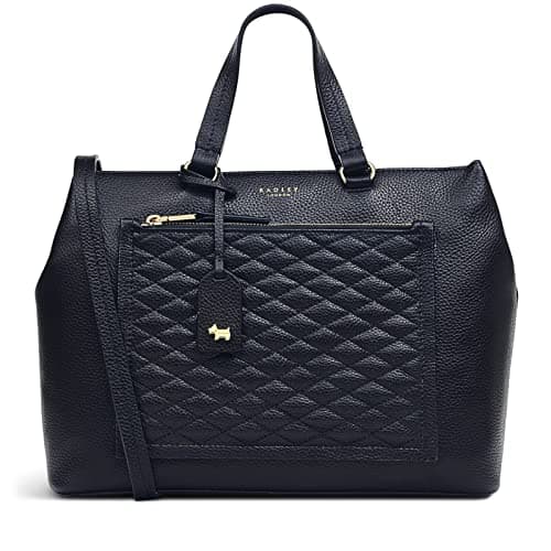 Image of RADLEY Sunny Dene Large Zip-Top Multiway Bag in Black