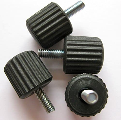 Image of 2 X thumbscrews M6 x 15mm Thumbscrew nut Bolt Router jig Saw Drill Audio Camera