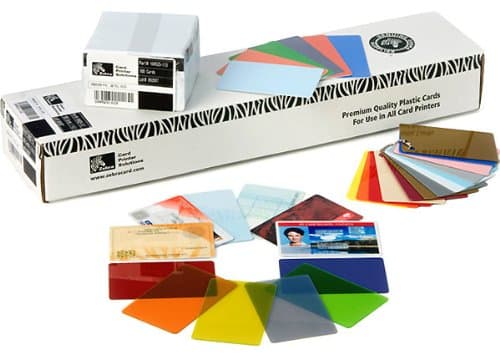 Image of 500-Pk PVC Cards 30mil Silver
