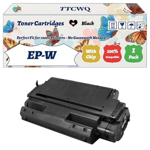 Image of Compatible for Canon EP-W Toner Cartridges Work for Canon LaserShot LBP-2460 LBP-930 Printers, with Chip, High Yield 25000 Pages, High-Definition Printing (1 Pack Black)