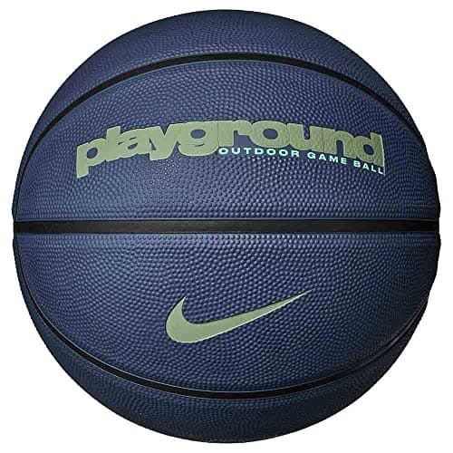 Image of NIKE Everyday Playground 8P Graphic Deflated Ball N1004371-434, Unisex Basketballs, Blue, 7 EU