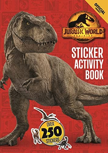 Image of Official Jurassic World Dominion Sticker Activity Book: Over 250 Stickers