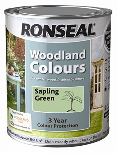 Image of Ronseal WTSP25L Woodland Colours Sapling Green 2.5 Litre