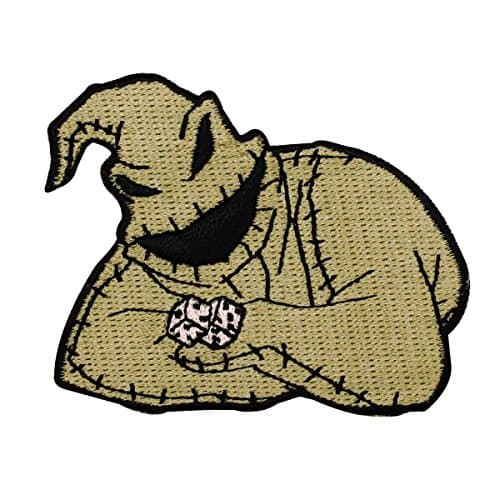 Image of Oogie Boogie Nightmare Before Christmas Character Craft Iron On Applique Patch