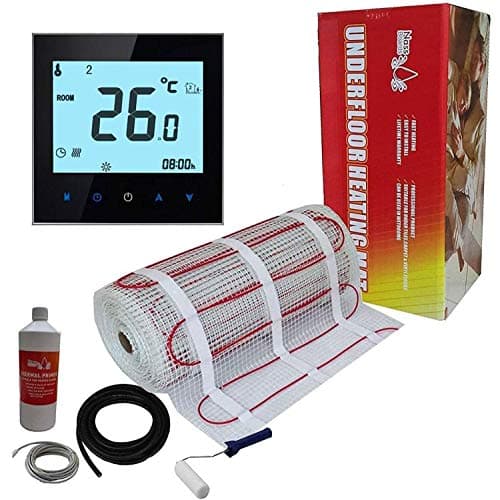 Image of Nassboards Premium Pro Electric Underfloor Heating mat kit 200w per m² - Red Box