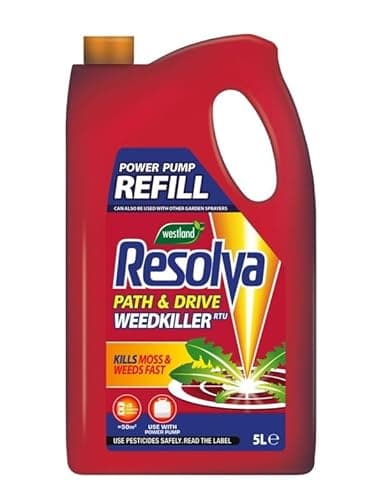 Image of Resolva Path &Drive Weedkiller 5L Power Pump Refill RTU Dlab