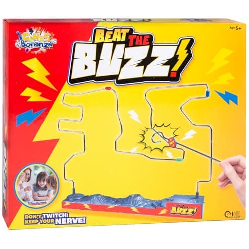 Image of SelectTraders Beat the Buzz Game, Skill Game with Wire Frame and Obstacles, Ages 5+