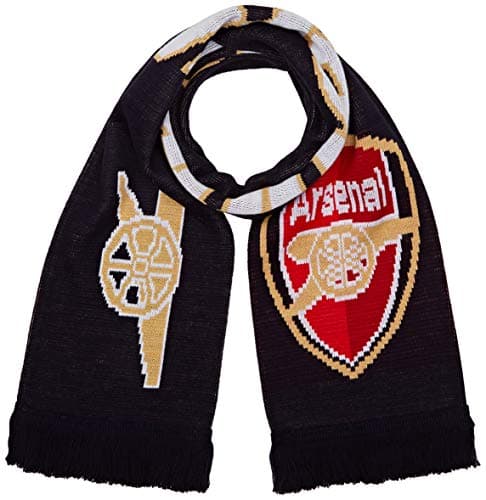 Image of Hy-Pro Unisex JACQUARD SCARVES ARSENAL, Navy, One Size UK