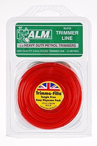 Image of 2 x ALM SL018 strimmer cutting line 3.0mm x 15m to fit all heavy duty petrol trimmers