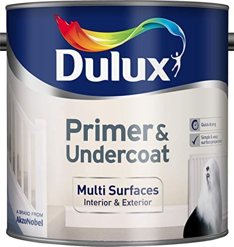 Image of Dulux Primer & Undercoat Paint - 2.5L, White