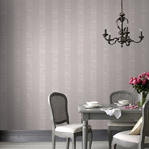 Image of Boutique Neutral Mara Stripe Wallpaper