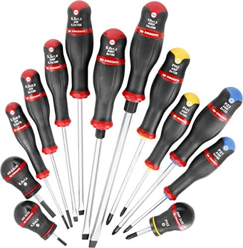 Image of FACOM PROTWIST® Screwdriver Set, 13 pcs, Anti-Corrosion, High Torque, ATWH.J13