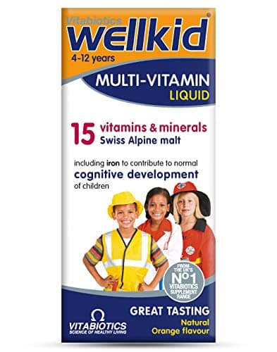 Image of Wellkid Vitabiotics Multivitamin Liquid, 150 ml