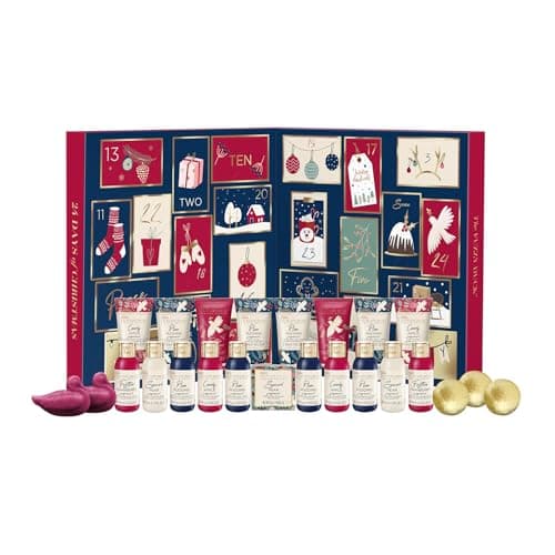 Image of Baylis & Harding The Fuzzy Duck Winter Wonderland Luxury 24 Days of Christmas Advent Calendar Gift Set (Pack of 1) - Vegan Friendly