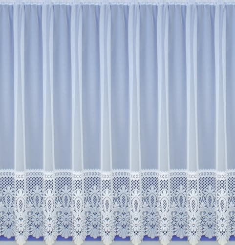 Image of Tyrone Textiles Brazil Heavy Base Lace Net Curtain (Drop: 54" (137cm) x Width: 2m (200cm))