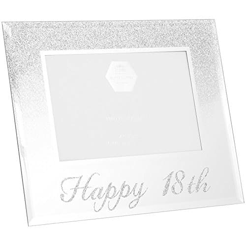 Image of Photo Frame | Silver Happy 18th Bday | 1 Piece - 4x6