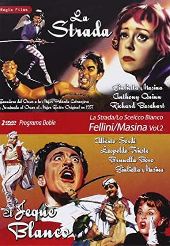 Image of La Strada 1954 / El Jeque Blanco (Lo Sceicco Bianco) 1952 (2 Dvds) (Import)