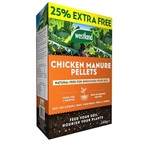 Image of Westland Chicken Manure Pellets 2.25Kg + 25% Extra free