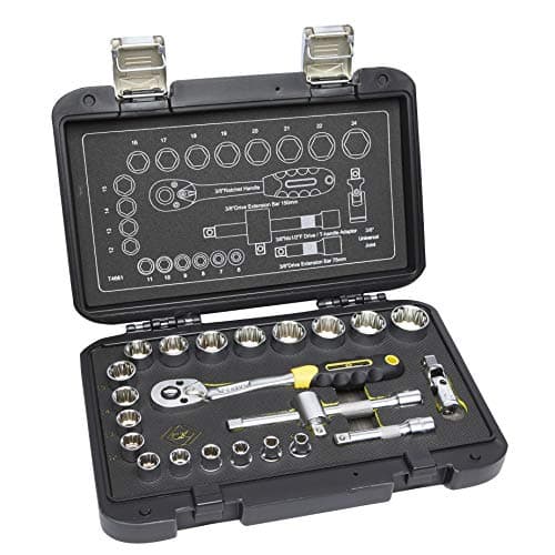 Image of C.K T4661 Socket Set, 23 pcs, 3/8"