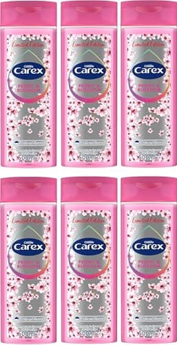 Image of 6x Cussons Carex Peony & Blossom Bath And Shower Gel 500ml