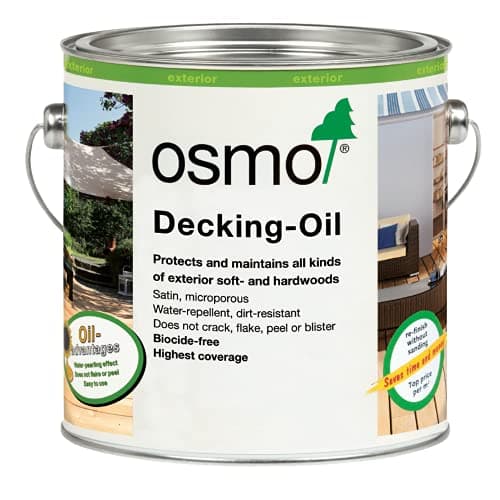Image of Osmo Decking Oil Clear - 2.5 Litre