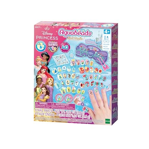 Image of Aquabeads Nail Studio - 35071 Disney Princess Nail Designer Kit