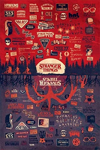 Image of Pyramid International Stranger Things Poster, 61 x 91.5cm