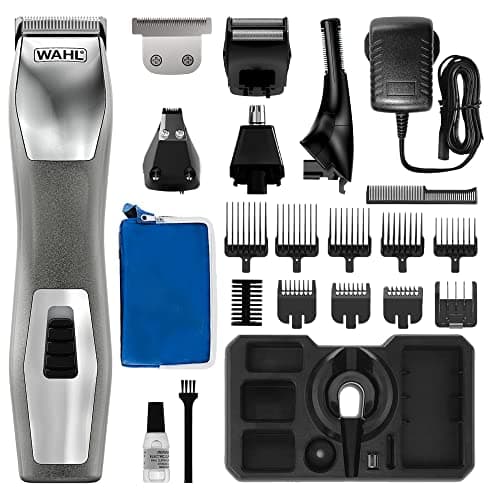 Image of Wahl Chromium 11-in-1 Multigroomer, Eyebrow Cutting Ability, Body Trimmers, Men’s Beard Trimmer, Stubble Trimming, Body Shaving, Face Grooming, Male Grooming Set