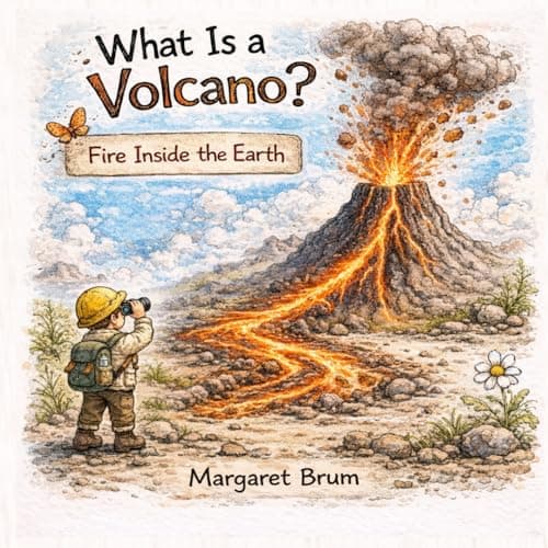 Image of What Is a Volcano? Fire Inside The Earth: A Kids Guide to Volcanoes, Lava, Eruptions, and the Powerful Forces Inside the Earth (Extreme Nature Series - How the Most Powerful Forces on Earth Work)