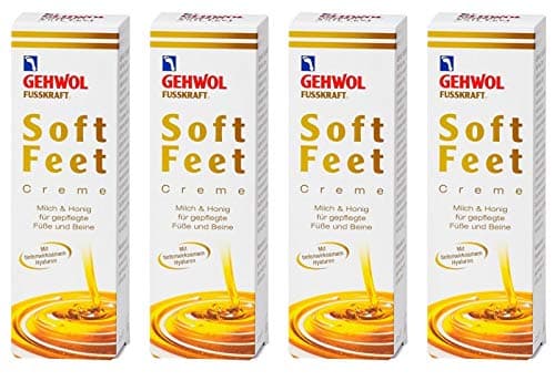 Image of 4 x Gehwol Foot Power Soft Feet Cream with Milk and Honey 125 ml (500 ml)