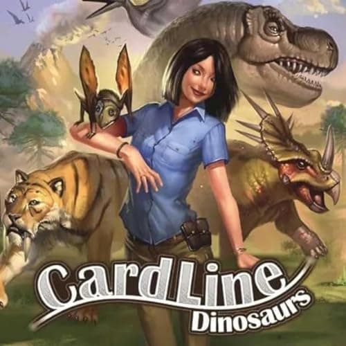 Image of Monolith Board Games | Cardline Dinosaurs | Card Game | Ages 7+ | 2-8 Players | 15 Minutes Playing Time
