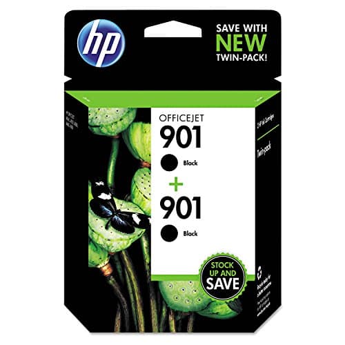 Image of HP 901 | 2 Ink Cartridges | Black | CZ075FN