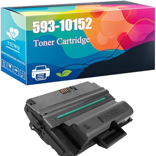 Image of Compatible for Dell 593-10152 Toner Cartridge 1815dn Printers, High Yield 3000 Pages, Unleash High-Definition Printing (Black)