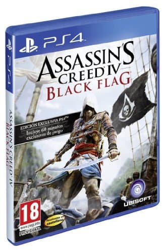 Image of Ubisoft Assassin's Creed IV Black Flag, PS4 - video games (PS4, PlayStation 4, Action / Adventure, Ubisoft, M (Mature), ENG, ESP, Basic)