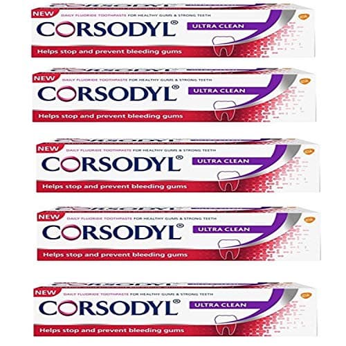 Image of Corsodyl Ultra Clean Toothpaste 75 ml (Pack of 5)