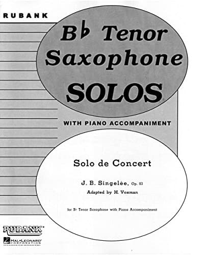 Image of Jean-Baptiste Singelee-Solo de Concert-Instrumental Album