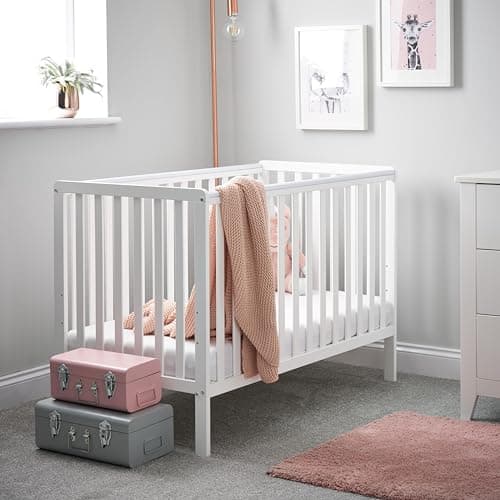 Image of Obaby Bantam Cot, White 20OB1602