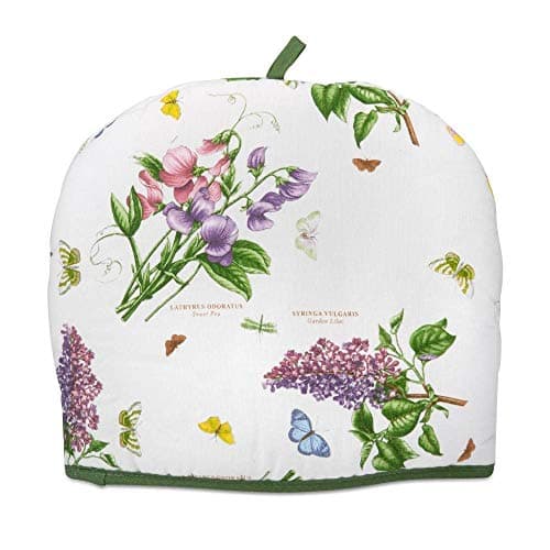 Image of Pimpernel x Botanic Garden Tea Cosy - Cotton Teapot Warmer, Washable Kettle Dust Cover, Keeps Tea and Coffee Hot Longer