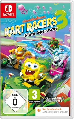 Image of Nickelodeon Kart Racers 3 -Slime Speedway (Code in Box - Nintendo Switch)