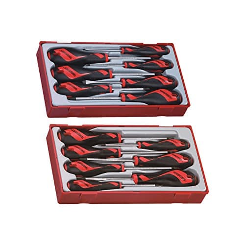 Image of Teng Tools 14 Piece Flat, PH, PZ and TX Type Screwdriver Set - TT917N