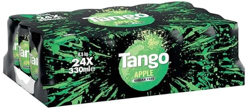 Image of TANGO Sugar Free Apple 330ml Can (Pack of 4)