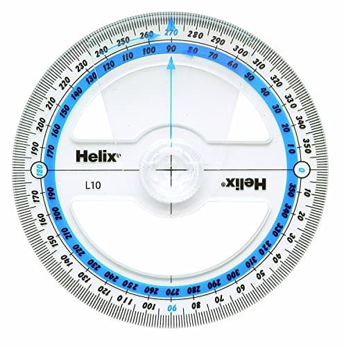 Image of 2xHelix 10cm/360 Degree Angle Measure