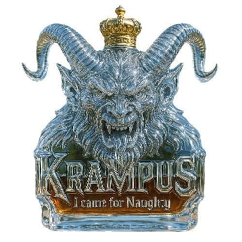 Image of Decanter, 300ML Whiskey Decanter Wine Bottles Art Statue Figurine - 3D Devil Shape Bottle Sculpture(#1)